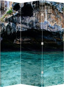 Paraván - Voda a skaly (126x170 cm)