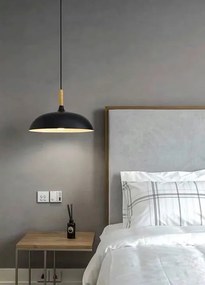 Toolight Anzo, stropné svietidlo 1xE27 APP178-1CP, čierna matná, OSW-06613