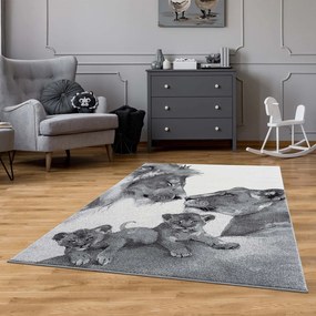 Dekorstudio Detský koberec SAVANA - Levia rodina 9369 Rozmer koberca: 160x225cm