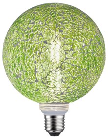 Paulmann E27 LED globe 5 W Miracle Mosaic zelená