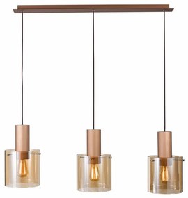 ITALUX MD17076-3B - Luster na lanku JAVIER 3xE27/60W/230V