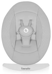 Lionelo - Detské hojdacie kresielko s melódiou IRIS Grey Concrete