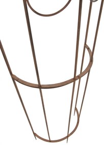 Mriežka na ruže GS22699 - 200 x 52,5 x 23 cm - Hnedá antik