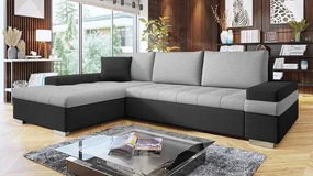 Rohová sedačka Canton Mini Premium, Dostupné poťahy: Otusso 14 + Otusso 14 + Sorriso 04