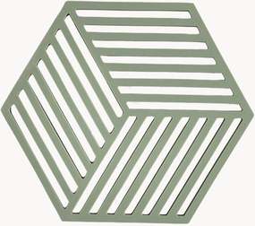 Silikónové podložky pod poháre Hexagon, 6 ks