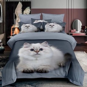 Obliečky Homa KITTY WHITE 7-dielna sada 140x200 cm