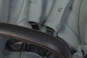 Športový kočík pre dvojčatá CAVOE Avec Boho Green