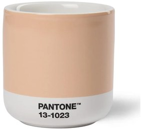 Oranžový keramický hrnček 175 ml Cortado Peach Fuzz 13-1023 – Pantone