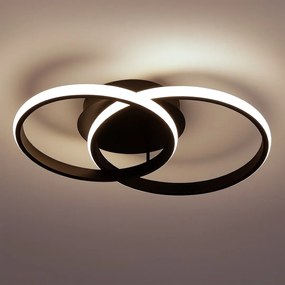 Stropné LED svietidlo Titano, 2x LED 12w, 4000k, b