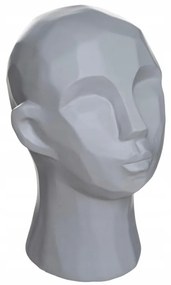 Dekoratívna socha hlavy Atmosphera 8726, 22cm