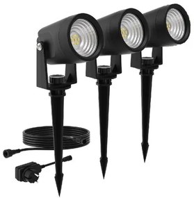 Philips Reuel GardenLink Vonkajší LED reflektor snízkym napätím, 3x1,5 W, 3x180 lm, 2700 K