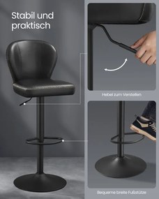 Set dvoch barových stoličiek LJB097B01