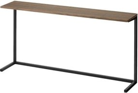 Čierna/v prírodnej farbe drevená prídavná polička 90x18 cm Tower – YAMAZAKI