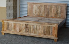 furniture-nabytek.cz - Posteľ 160x200 masív z dreva mango