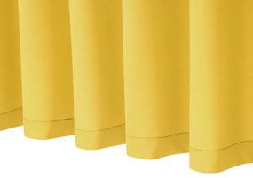 Biante Dekoračný záves Rongo RG-050 Svetlo žltý 140x160 cm