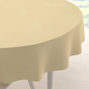 Biante Teflónový okrúhly obrus TF-018 Svetlo žltý Ø 70 cm