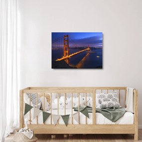 Sklenený obraz - Golden Gate Bridge (70x50 cm)