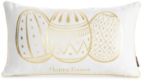 VEĽKONOČNÁ DEKORAČNÁ OBLIEČKA NA VANKÚŠ EASTER49 30X50 CM VZOROVANÁ
