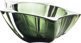 KRIŠTÁĽOVÁ MISKA BOHEMIA YOKO GREEN 210MM