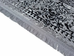 DC Koberec Exclusive 249 sivá čierna Rozmer: 140×190 cm