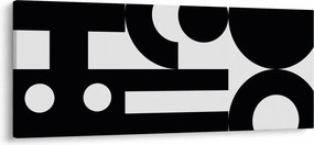 Obraz - Geometrická abstrakcia N⁰3 (120x50 cm)