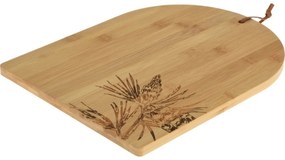Vianočná servírovacia tácka z bambusu 35 × 26,5 × 1,5 cm