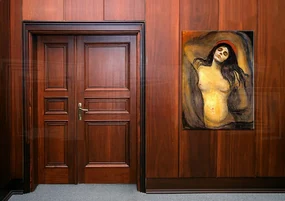 Obraz na plátne MADONNA - Edvard Munch | rôzne rozmery