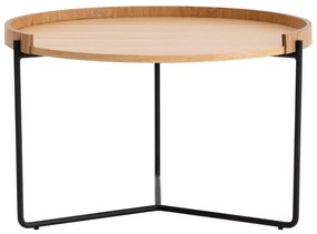 Odkladací stolík Mandy Natural, 2 ks