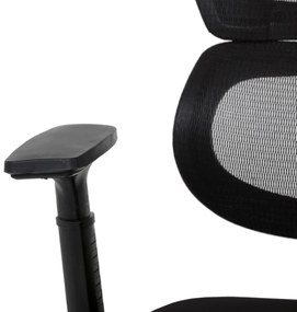 Autronic KA-K2080 BK Kancelárska stolička