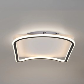 Stropné LED svietidlo Cali Square, 1x LED 30w, 4000k, b