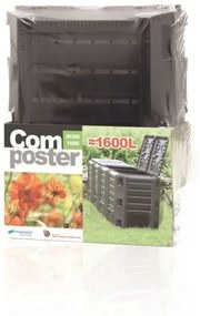 Záhradný kompostér Module Compogreen 1600L čierny