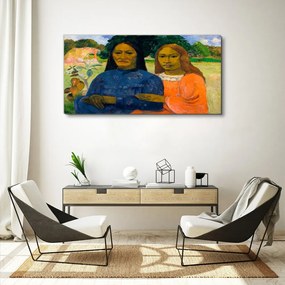 Obraz Canvas Dve ženy Paul Gauguin