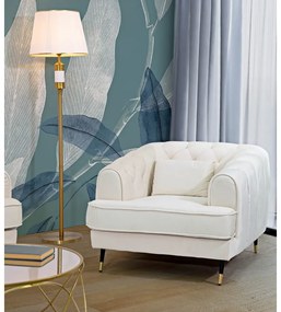 Krémové kreslo Praga – Mauro Ferretti