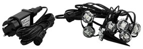 Eglo 98184 - LED Vonkajšia dekoračná reťaz SPINETOLI 9xLED 10m IP65 teplá biela
