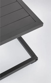 Hliníkový záhradný stolík 40x40 cm Hilde – Bizzotto