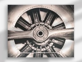 Obraz na plátne Vintage vrtule lietadla, 40x50 cm%