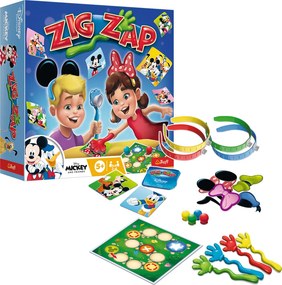 Trefl Gry Obratnostná hra Zig Zap Disney Trefl 02438