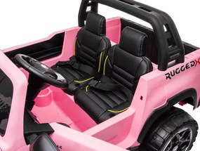 JOKOMISIADA Elektromobil Toyota Hilux pre 2 osoby, model PA0250 ružové