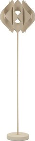 Béžová stojacia lampa s kovovým tienidlom (výška 155 cm) Space – Mauro Ferretti