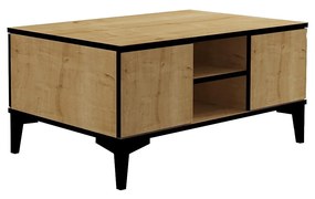 Konferenčný stolík Pisoda 1 (dub zafírový + čierna) . Vlastná spoľahlivá doprava až k Vám domov. 1093290