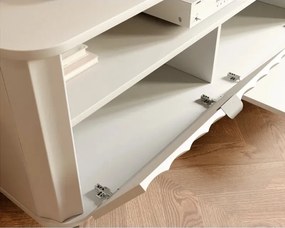 TV skrinka ONUR 137cm biela