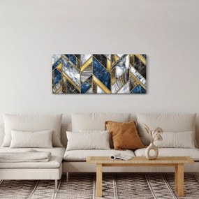 Obraz umelecké abstrakcie (120x50 cm)