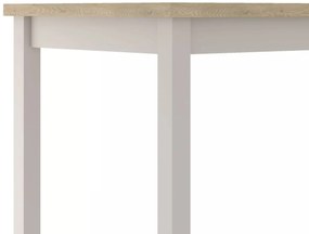 Jídelní stůl Adam 90 cm dub cremona torro/kašmír