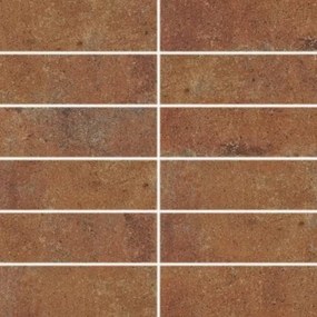 Dekor RAKO Siena  vo farbe červeno hnedá 45x45 cm mat DDP4H665.1