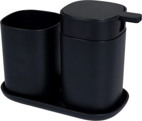 BISK Erga Zelda, kozmetická miska na postavenie 173x93 mm, čierna matná, ERG-08289