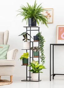 Stojan na kvety MONDO čierny