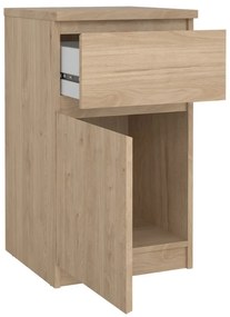 Nočný stolík v prírodnej farbe Naia – Tvilum