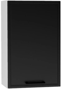 Kuchynské skrinka Emily W45 Pl čierny hrášok