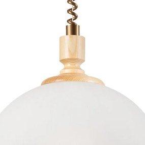 Sťahovací luster RAMONA 1xE27/60W/230V béžová/svetlohnedá