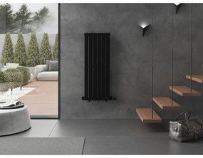Mexen Boston, vykurovacie teleso 1200 x 452 mm, 611 W, čierna, W213-1200-452-00-70
